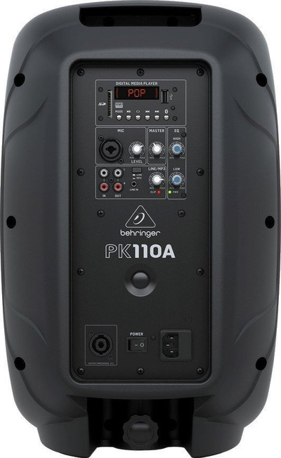 Kuti zani aktive Behringer PK110A, 320W, 10", e zezë