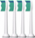 Kokë Philips Sonicare ProResults për furçë dhëmbësh HX6014 / 07, 4 copë.