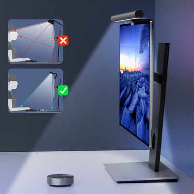 Lampë për monitor CHOETECH MIX-E1129, LED 45 cm, me telekomandë pa tela, gri