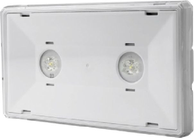 Емергенциска ламба AWEX EXIT ECO, LED 3W, IP65, бела