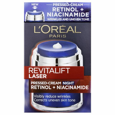 Krem për fytyrë për fytyrë L'Oreal Paris Revitalift Laser Pressed, 50 ml