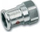 Bashkues tubash SANHA Therm Concept, çelik i galvanizuar, 28 mm x 1/2", argjendtë