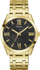 Orë dore GUESS Gold Tone, 44mm, analog, dyngjyrëshe ar dhe e zezë
