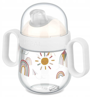 Gotë pijesh Mepal Mio, 200ml, anti-pikim, Sunshine & Rainbow