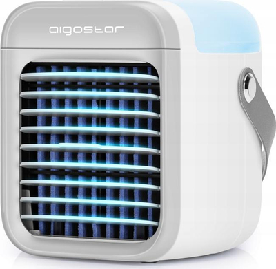 Freskues portativ Aigostar Ice Cube, lagështues, 300 ml, pa kabllo, i bardhë