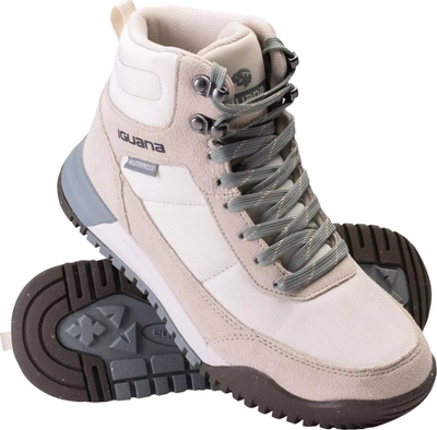 Këpucë trekking Iguana Wezen Mid W WP, membranë Waterproof, kafe