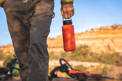 Shishe uji Klean Kanteen Wide, 40 oz, çelik inox, me kapak unaze