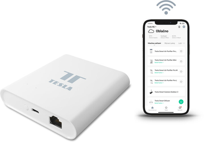 Njësi kontrolli Tesla Smart RJ45 ZigBee Hub