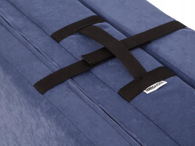 Dyshek palosës Hobbygarden Folding Mattress Ben XXL, 10cm, shkumë poliuretani, blu denim