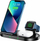 Karikues wireless Swissten 3in1 Stand, deri 15W, për Apple dhe Samsung, i zi