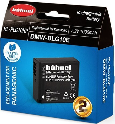 Bateri për aparat fotografik Hahnel HL-PLG10HP, 1000mAh, litium-jon