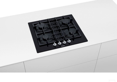Plitë me gaz Siemens iQ300 EN6B6PB90, 60 cm, 4 vatra, e zezë