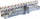 Set çelësa unazorë ROCKFORCE WMC RF-50622, 6 copë, të gjat’ në trup, metalik