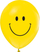 Balona Godan Smiles, set 5 copë, 12", të verdha