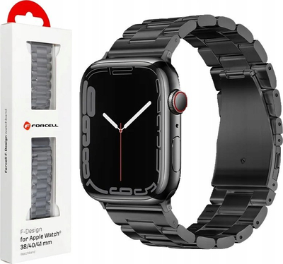 Rrip ore Forcell Strap F-DESIGN FA10, çelik inox, 38/40/41mm, i zi
