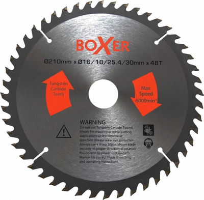 Teh rrethor Boxer Blade 210mm, 60T, prerje e imët