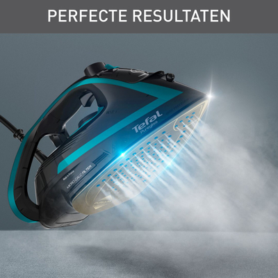 Hekur me avull Tefal Puregliss FV8066E0, 3000W, kabëll 2m, blu