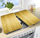 Set mbulesa sobe universale, 2 copë, xham, të zeza