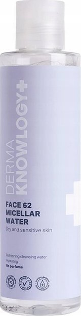 Ujë micelar Dermaknowlogy Face 62, 200ml, për fytyrë