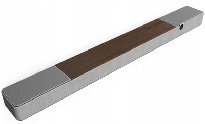 Soundbar Klipsch 1073541, 3.1.2 kanale, 100W, gri walnut