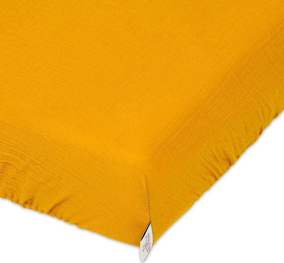 Çarçaf me goma Multitex Matex Muslin 06, 70 x 140 cm, për kalamoj, bezhë