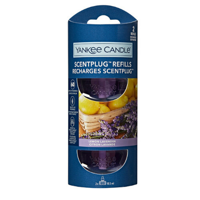 Rimbushje për shpërndarës arome Yankee Candle Organic Kit Lemon Lavender, 2 x 18.5 ml