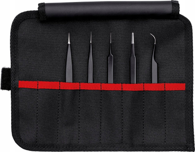 Set pincetash KNIPEX 92 00 01 ESD, 5 pjesë, universal, i zi