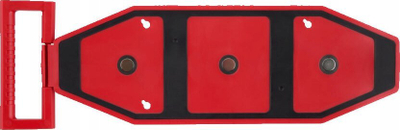 Set pinca unazash sigurie Milwaukee 4932492496, 9 copë, kënd 90°, e kuqe