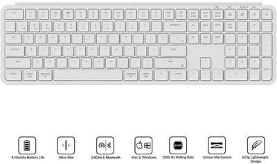 Tastierë wireless Keychron B6 Pro B6P K8, low profile, ultra e hollë