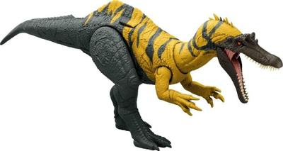 Lodër dinosaur Jurassic World Chaos Theory Wild Roar Ceratosuchops, me tinguj, me sulm kokë, shumëngjyrëshe