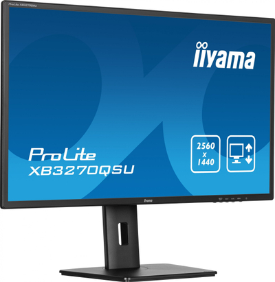 Monitor iiyama ProLite XB3270QSU B1, 32\", WQHD, IPS, i zi