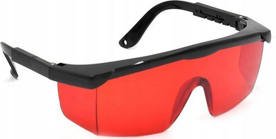 Syze sigurie PRO Red Laser, për lazer të kuq, xhama mbrojtës, të kuqe