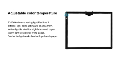 Tablet Vizatimi / Dritë Vizatimi / Projektor Vizat SONIT A3-D40