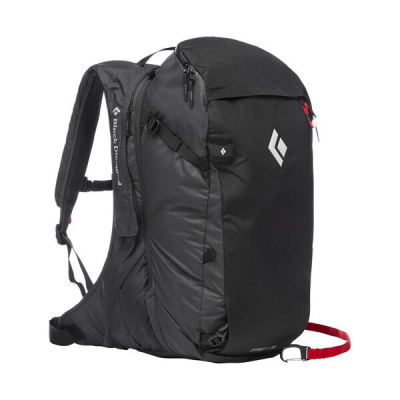 Çantë avalanche Black Diamond JetForce Pro Pack 35L me airbag, madhësia S/M, e zezë