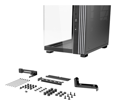 Kutia PC be quiet Light Base 600 DX ARGB, ATX, xham i temperuar, e zezë
