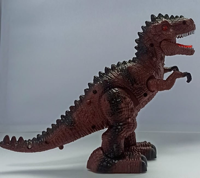 Figurë dinosauri Adar 549524, plastik 20 cm, për kalamaj 6+, me ngjyra nga më të ndryshmet