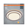 Plafonierë LED Osram Orbis Berlin, Ø30cm, metal, argjendi