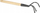 Алатка за градинарство BIG Loosener Claws, 3 метални запци, 35cm, зелена