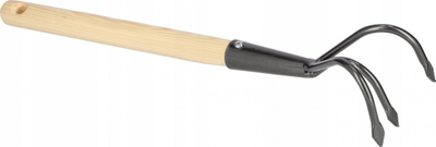 Алатка за градинарство BIG Loosener Claws, 3 метални запци, 35cm, зелена