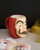 Filxhan 3D La Casa De Papel Mask, qeramike, dizajn maskë, kuqe bezhë
