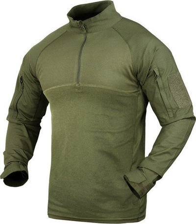 Bluzë taktike Condor Outdoor Combat Shirt për burra, madhësia L, ngjyrë ulliri