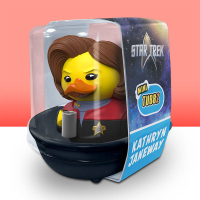 Figurë për koleksion Numskull Star Trek Kathryn Janeway TUBBZ Mini, PVC, version i vogël, shumëngjyrëshe