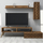 Komodë TV Hommy Craft Planet, 150 cm, chipboard 18 mm, dru Nuc