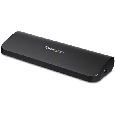 Stacion ankorimi StarTech USB3SDOCKHDV, USB 3.0, HDMI DVI VGA, i zi