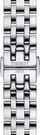 Orë për femra Tissot Classic Dream Lady T129.210.11.031.00, e argjendtë