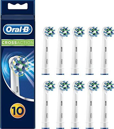 Koka zëvendësuese furçash Oral-B CrossAction EB50-10, 10 copë