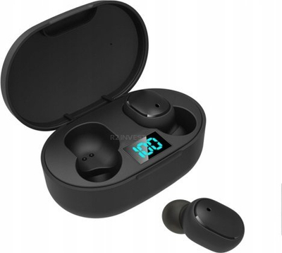 Бежични Bluetooth слушалки со микрофон, универзални, црни