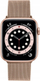 Метален ремен FIXED Mesh Strap за Apple Watch 38/40/41mm, челична мрежа, розево злато