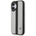 Këllëf telefoni BMW M Perforated Stripe MagSafe për iPhone 17, eko lëkurë, përputhet me MagSafe, gri