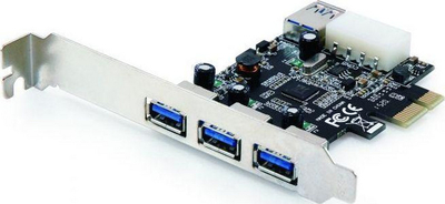 Kartë zgjeruese Conceptronic PCI Express, 4 porta USB 3.0, 5 Gb/s